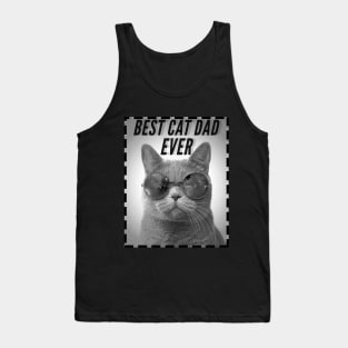 Best Cat Dad Ever Tank Top